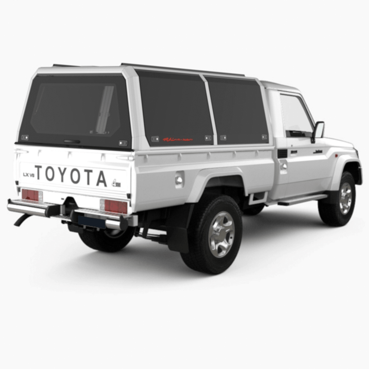Landcruiser 70 Series Single Cab Xpedition CapRax Canopy by Rhinoman - The Bush Company