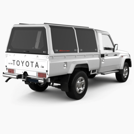 Landcruiser 70 Series Single Cab Xpedition CapRax Canopy by Rhinoman - The Bush Company
