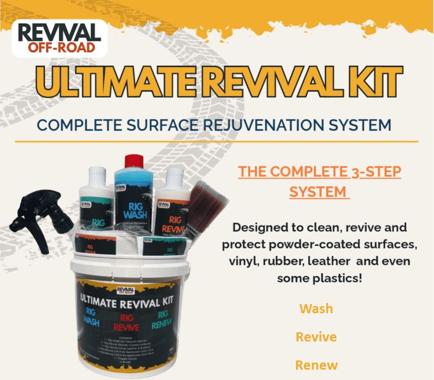 Ultimate Revival 3-Step 4WD Cleaning & Protection Kit - The Bush Company