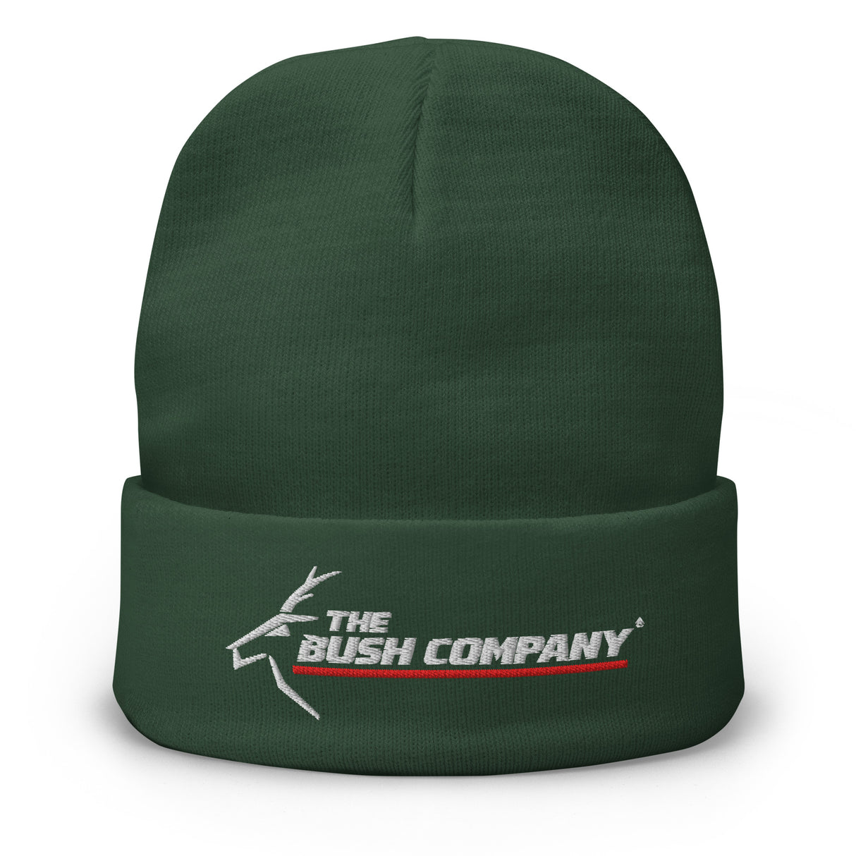 Beanie - White Logo - The Bush Company