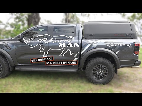 Ford Ranger Next Gen Dual Cab Xpedition CapRax Canopy by Rhinoman