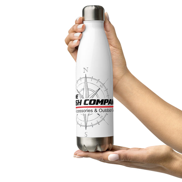 Stainless Steel Water Bottle - White - The Bush Company