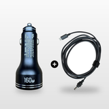 Car Power Kit for Starlink Mini: 160W car charger plus Starlink Mini cable