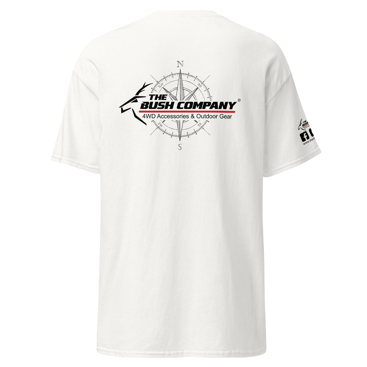 Men's T - White or Grey - The Bush Company